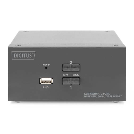 Obrázok pre Digitus DS-12862 konzolový (KVM) přepínač Černá