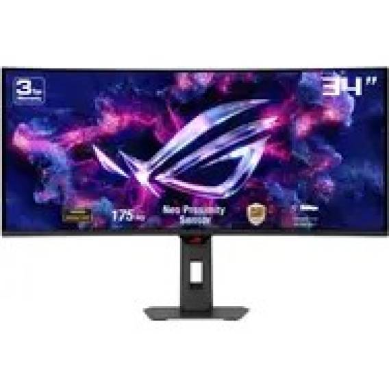 Obrázok pre ASUS ROG Strix OLED XG34WCDG počítačový monitor 86,4 cm (34") 3440 x 1440 px UltraWide Quad HD QD-OLED Černá