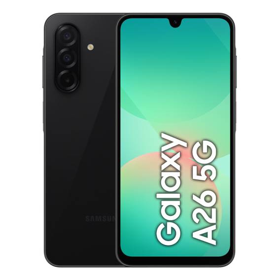 Obrázok pre Samsung Galaxy A26 17 cm (6.7") Hybridní Dual SIM Android 15 5G USB typu C 8 GB 256 GB 5000 mAh Černá