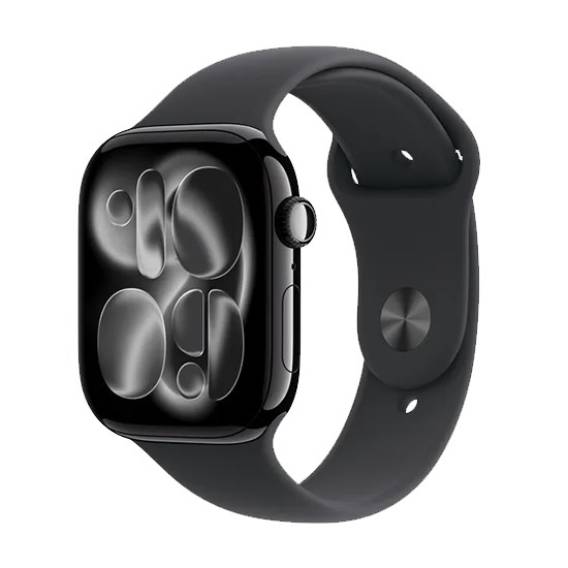 Obrázok pre Apple Watch Series 11 OLED 46 mm Digitální 416 x 496 px Dotyková obrazovka Černá Wi-Fi GPS
