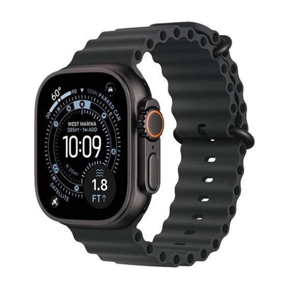 Obrázok pre Apple Watch Ultra 3 OLED 49 mm Digitální 422 x 514 px Dotyková obrazovka 5G Černá Wi-Fi GPS