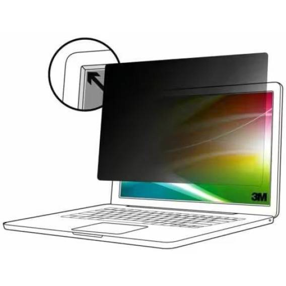 Obrázok pre 3M BPNAP005 41,1 cm (16.2") Laptop Bezrámečkový privátní filtr na monitor