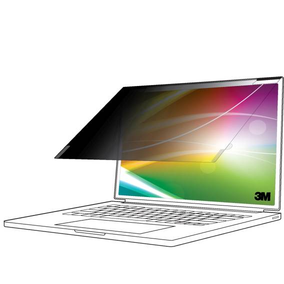 Obrázok pre 3M BP156W1E 39,6 cm (15.6") Laptop Bezrámečkový privátní filtr na monitor