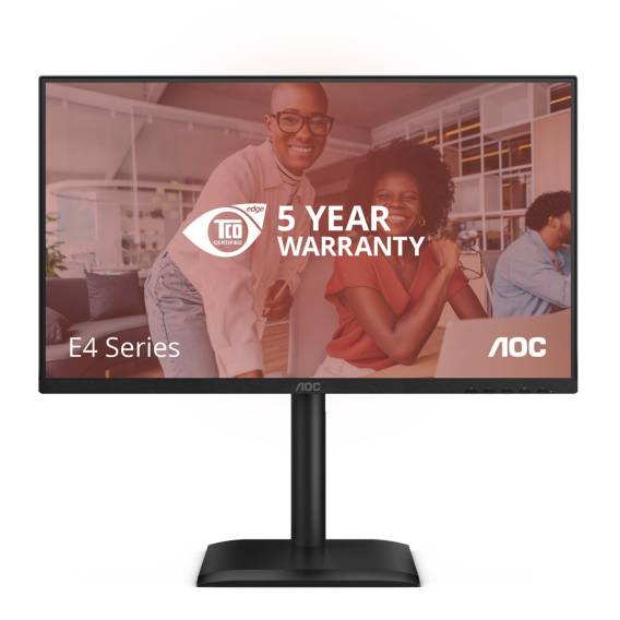 Obrázok pre AOC E4 24E4CV počítačový monitor 60,5 cm (23.8") 1920 x 1080 px Full HD LED Černá