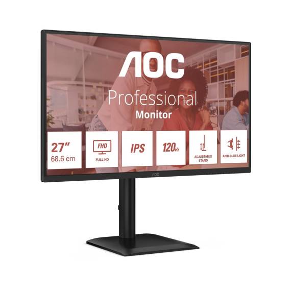Obrázok pre AOC 27E4U počítačový monitor 68,6 cm (27") 1920 x 1080 px Full HD LED Černá