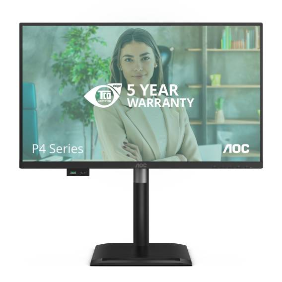 Obrázok pre AOC 24P4U počítačový monitor 60,5 cm (23.8") 1920 x 1080 px Full HD Černá