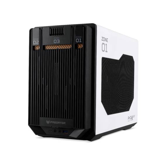 Obrázok pre Acer DC.Z3XEE.001 počítačová skříň Desktop Černá, Bílá