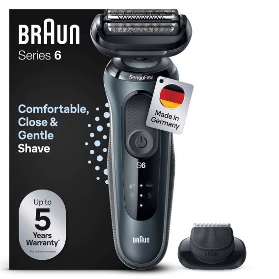 Obrázok pre Braun Series 6 61-N1200s Planžetový holicí strojek Zastřihovač Černá