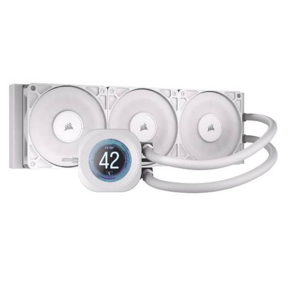 Obrázok pre Corsair Nautilus 360 RS Procesor Kapalinový chladič typu vše v jednom 12 cm Bílá