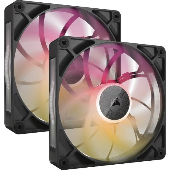 Obrázok pre Corsair iCUE LINK RX140 MAX RGB Počítačová skříň Ventilátor 14 cm Černá 2 kusů