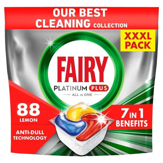 Obrázok pre Fairy Platinum Plus All In One Lemon Dishwasher