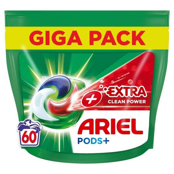 Obrázok pre Ariel Extra Clean Washing Caps 60 pcs