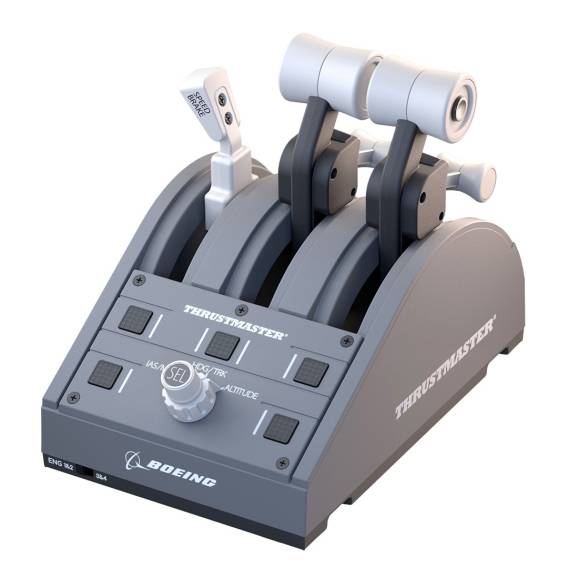 Obrázok pre Thrustmaster TCA Quadrant Boeing Edition Šedá USB Joystick PC, Xbox, Xbox One X, Xbox Series S