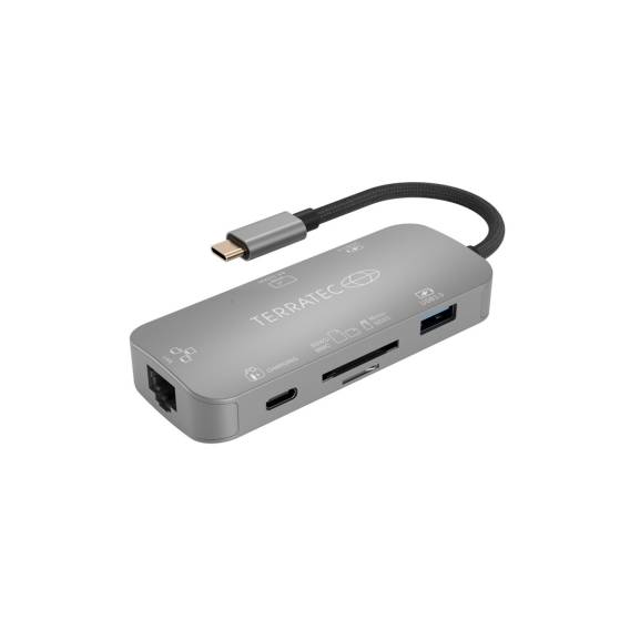 Obrázok pre Terratec Connect C8 USB 2.0 Type-C Šedá