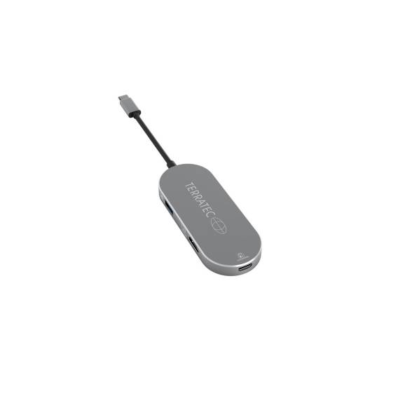 Obrázok pre Terratec Connect c5 USB 3.2 Gen 1 (3.1 Gen 1) Type-C Stříbrná