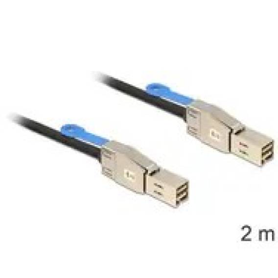 Obrázok pre DeLOCK 83395 kabel pro sériové SCSI (SAS) 2 m Černá
