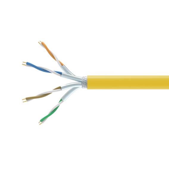 Obrázok pre Equip 404563 síťový kabel Žlutá 1000 m Cat7a S/FTP (S-STP)