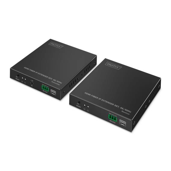 Obrázok pre Digitus DS-55350 AV prodlužovačka Vysílač a přijímač Černá