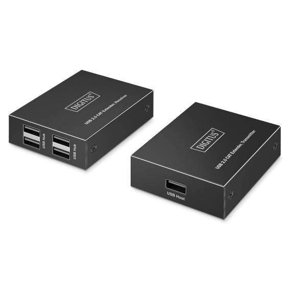 Obrázok pre Digitus DA-73120 konzolový extender Vysílač a přijímač 1000 Mbit/s