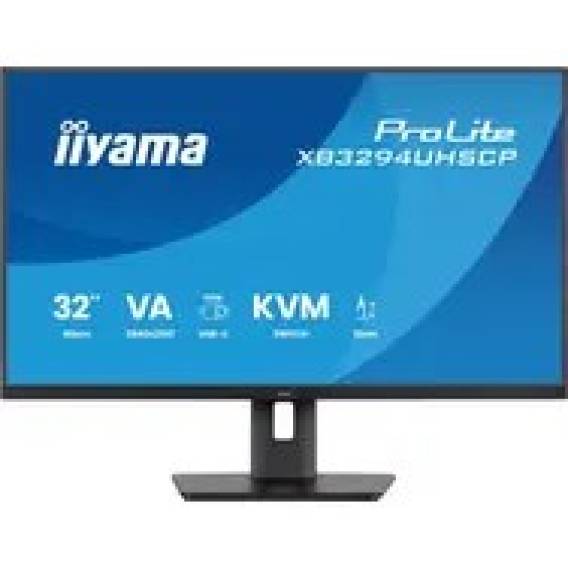 Obrázok pre iiyama ProLite XB3294UHSCP-B1 počítačový monitor 80 cm (31.5") 3840 x 2160 px 4K Ultra HD Černá