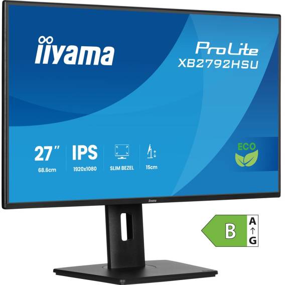 Obrázok pre iiyama ProLite XB2792HSU-B1 A počítačový monitor 68,6 cm (27") 1920 x 1080 px Full HD LED Černá