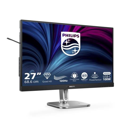 Obrázok pre Philips 27B2U4601/00 počítačový monitor 68,6 cm (27") 2560 x 1440 px Quad HD LCD Šedá