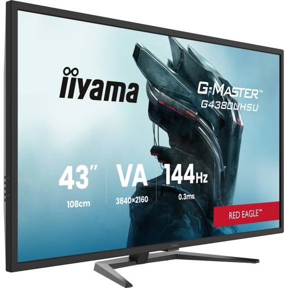 Obrázok pre iiyama G-MASTER G4380UHSU-B2 počítačový monitor 108 cm (42.5") 3840 x 2160 px 4K Ultra HD LED Černá