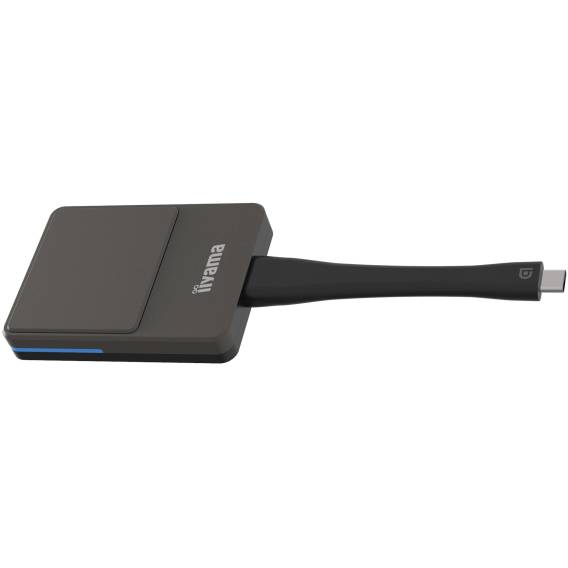 Obrázok pre iiyama WP D002C Smart TV adaptér USB 4K Ultra HD Černá, Stříbrná