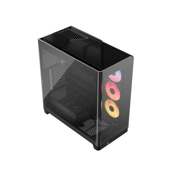 Obrázok pre Corsair 4500X LX-R RGB Tempered Glass Mid-Tower, Black Midi Tower Černá