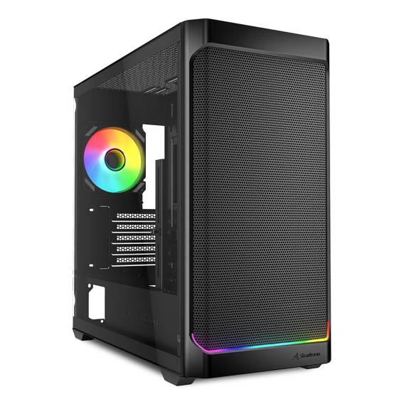 Obrázok pre Sharkoon MK4W RGB Strip Micro Tower Černá