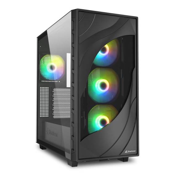 Obrázok pre Sharkoon REBEL C80G RGB Midi Tower Černá