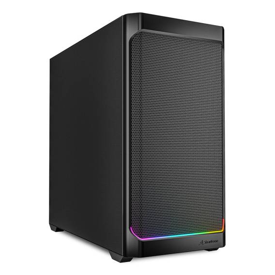 Obrázok pre Sharkoon MK4 RGB Strip Micro Tower Černá
