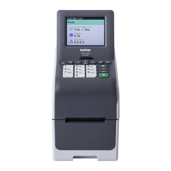 Obrázok pre Brother TD-2350DSA203 tiskárna štítků Přímý tepelný 203 x 203 DPI 152 mm/s Kabelový a bezdrátový Připojení na síť Ethernet Wi-Fi Bluetooth