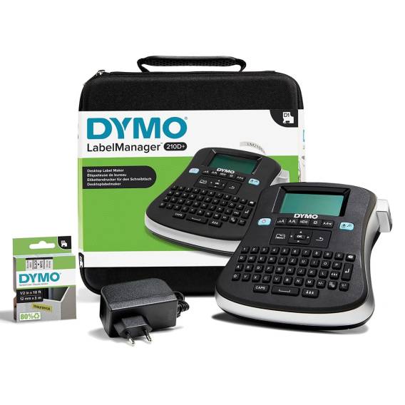 Obrázok pre DYMO LabelManager 210D™ QWZ Kitcase tiskárna štítků Tepelný přenos 180 x 180 DPI 12 mm/s QWERTZ