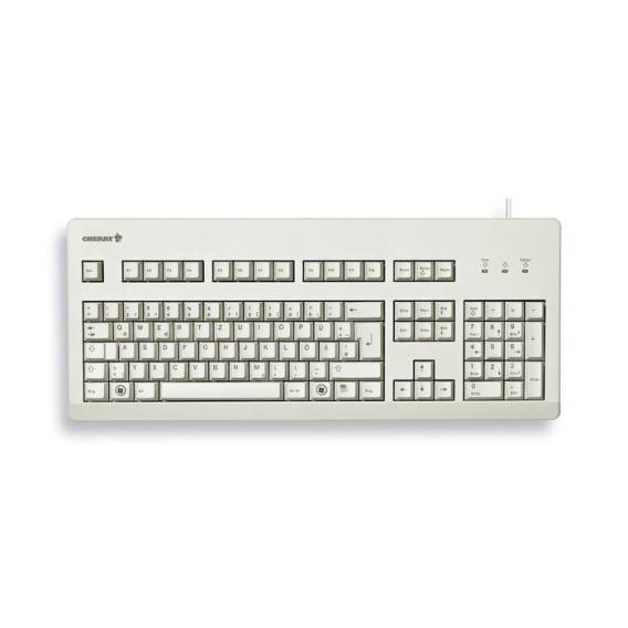 Obrázok pre CHERRY G80-3000 klávesnice Univerzální USB QWERTZ Německý Šedá