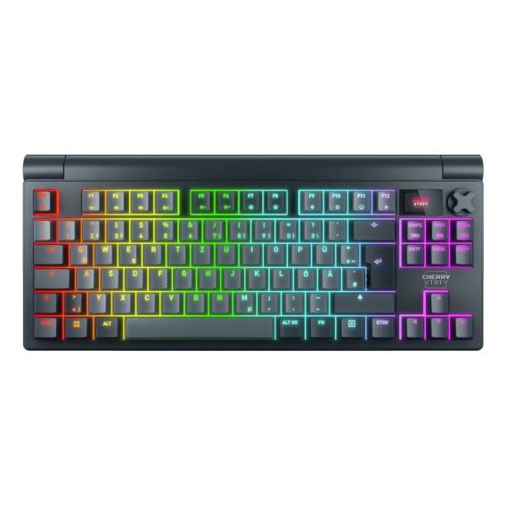 Obrázok pre CHERRY XTRFY MX 8.3 TKL Wireless klávesnice Hraní USB + RF Wireless + Bluetooth QWERTZ Německý Šedá