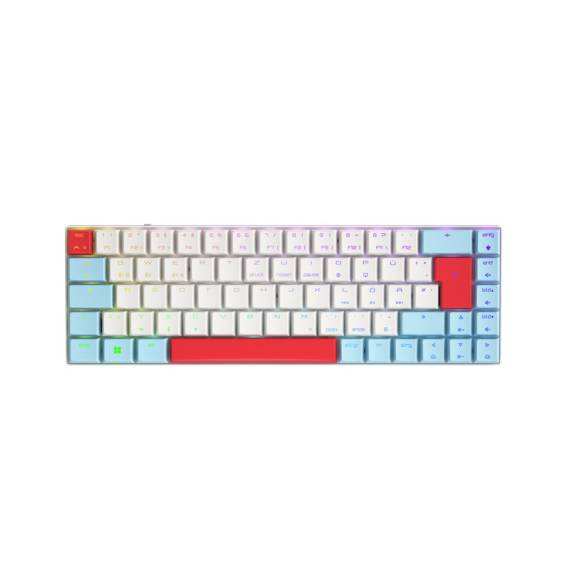 Obrázok pre CHERRY MX-LP 2.1 Compact Wireless klávesnice Hraní RF bezdrátové + Bluetooth QWERTZ Německý Bílá