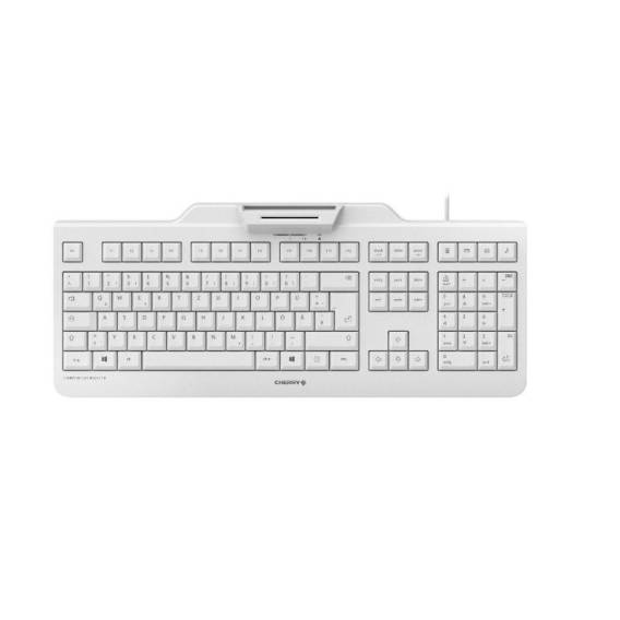 Obrázok pre CHERRY SECURE BOARD 1.0 klávesnice Kancelář USB QWERTZ Německý Šedá