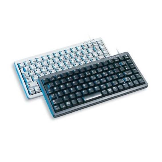 Obrázok pre CHERRY Compact keyboard G84-4100, light grey, CH klávesnice USB + PS/2 Šedá