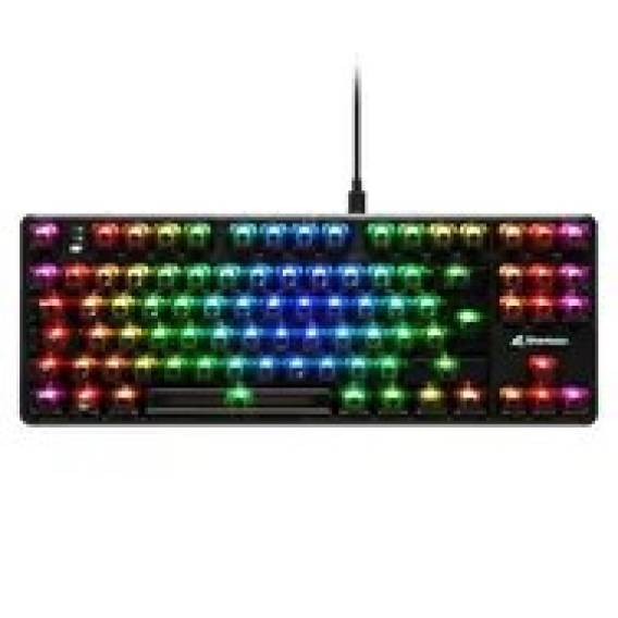 Obrázok pre Sharkoon SGK70W klávesnice Hraní USB QWERTZ Německý Černá