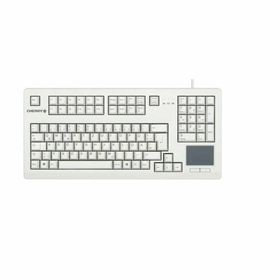 Obrázok pre CHERRY TouchBoard G80-1190 klávesnice Univerzální USB QWERTZ Německý Šedá