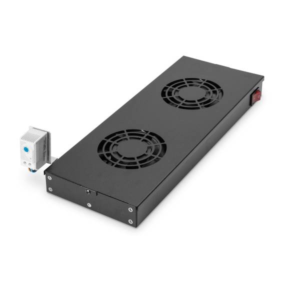 Obrázok pre Digitus DN-19 FAN-2-HO-SW příslušenství k rackům Ventilátorový panel