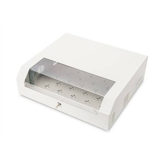 Obrázok pre Digitus DN-19 04U-PB rack 3U Nástěnný regál Šedá