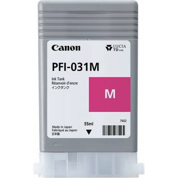 Obrázok pre Canon PFI-031M inkoustová náplň 1 kusů Originální Purpurová