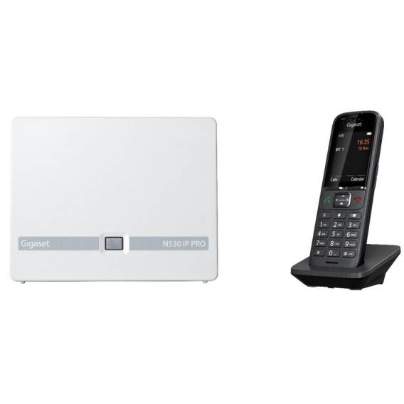 Obrázok pre Gigaset N530 IP PRO + S700H PRO DECT telefon Identifikace volajícího Antracit