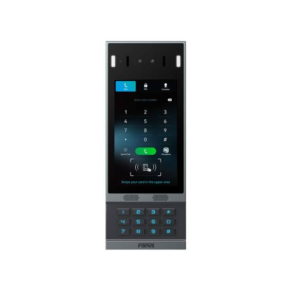 Obrázok pre Fanvil i67 domácí interkom systém 2 MP 17,8 cm (7") Černá, Šedá