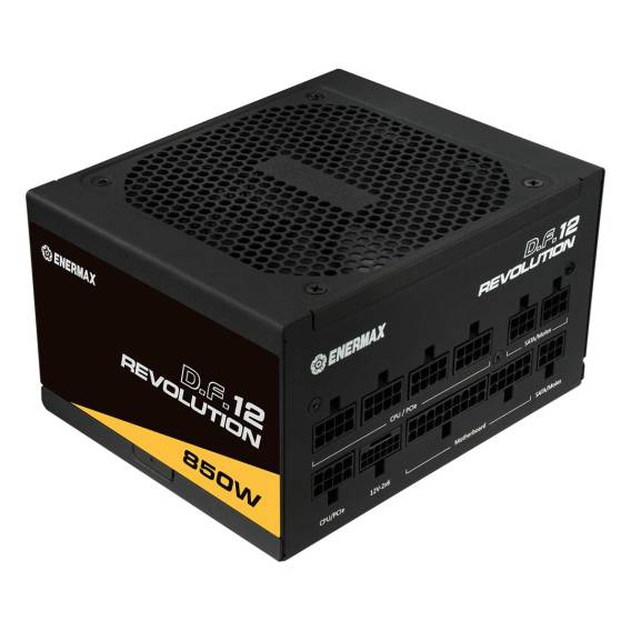 Obrázok pre Enermax Revolution D.F.12 napájecí zdroj 850 W 20+4 pin ATX ATX Černá