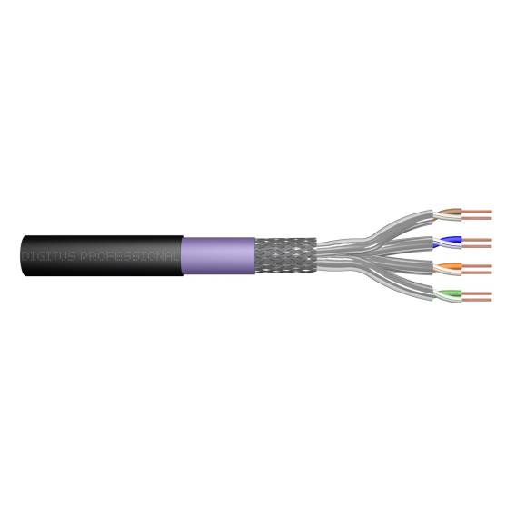 Obrázok pre ASSMANN Electronic DK-1741-VH-5-OD síťový kabel Černá 500 m Cat7 SF/UTP (S-FTP)