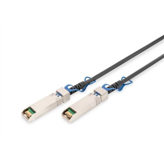 Obrázok pre Digitus DN-81243 InfiniBand a optický kabel 3 m SFP28 DAC Černá, Stříbrná