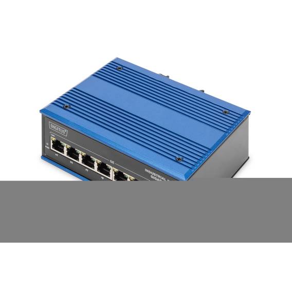 Obrázok pre ASSMANN Electronic DN-651119 síťový přepínač Gigabit Ethernet (10/100/1000) Černá, Modrá